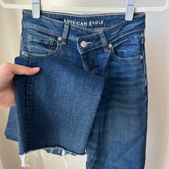 AE Stretch Mom Straight Jean - Picture 4 of 11